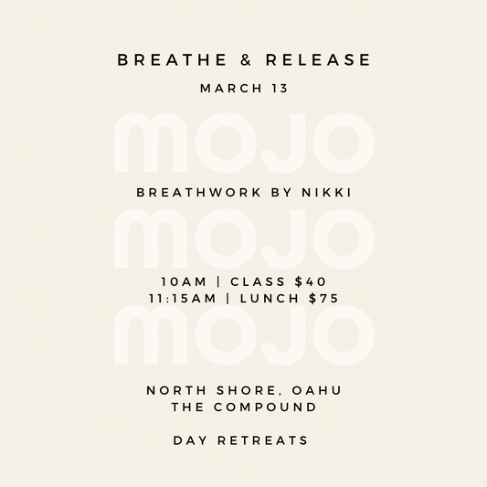 BREATHE & RELEASE THURSDAY 10am